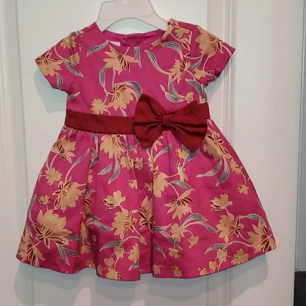 Spencer by Jacqueline Smith Printed Bow Dress